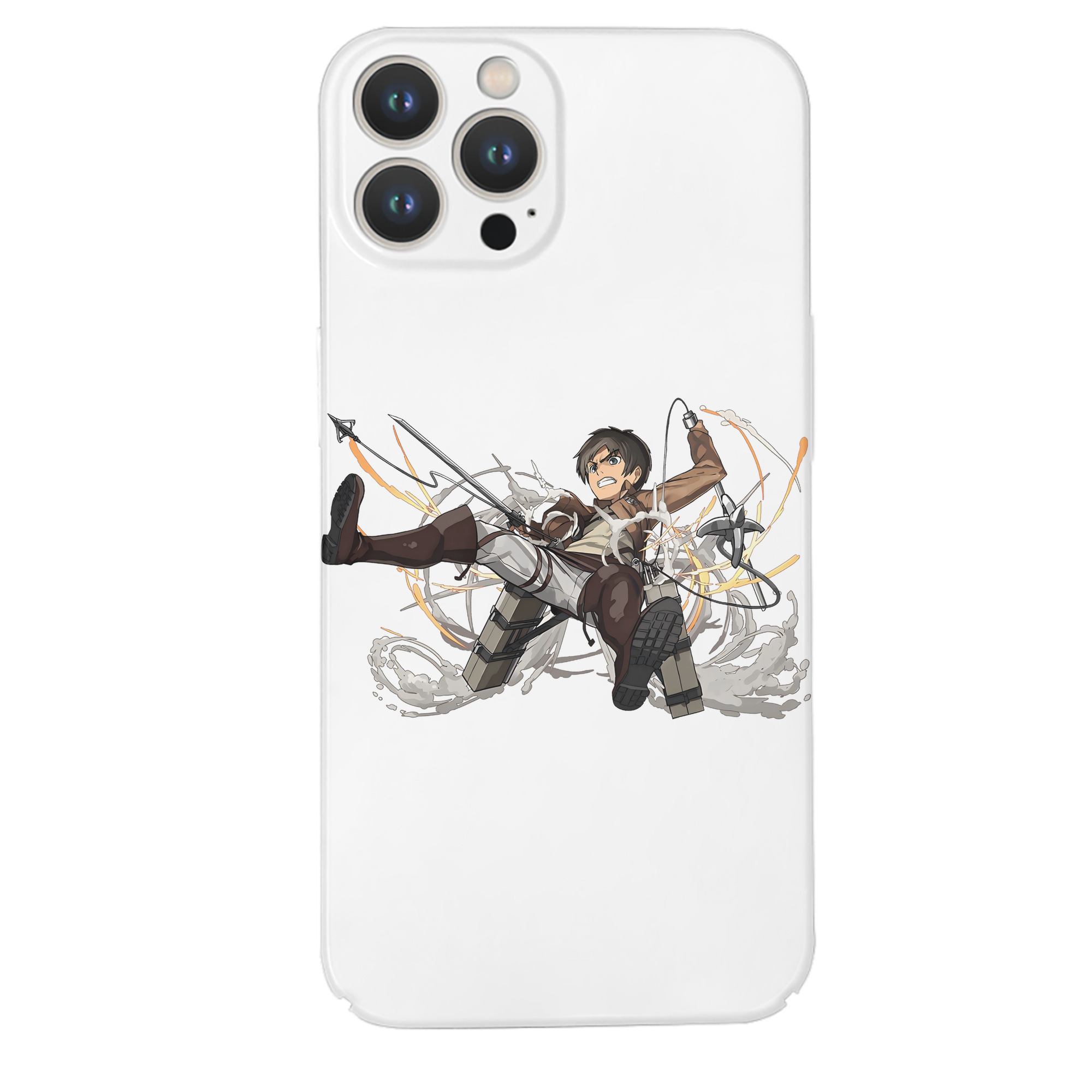 （画像用） 進撃の巨人 エレン･イェーガー Attack on Titan Eren Jäger 【iPhone 14シリーズ対応】ハードケース
